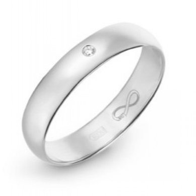 Обручальное кольцо R01-WED-00028-М13113 - Ювелирный бренд Московский ювелирный завод
