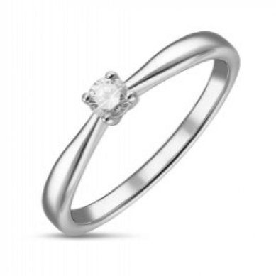 Помолвочное кольцо R01-SOL60-010-G2-М13121 - Ювелирный бренд Московский ювелирный завод